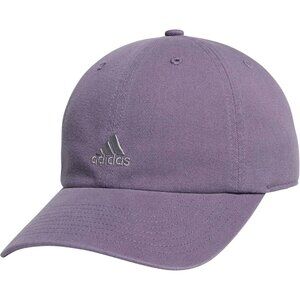 Adidas Women's Violet Grey Saturday Baseball Adjustable Cotton Athletic Hat